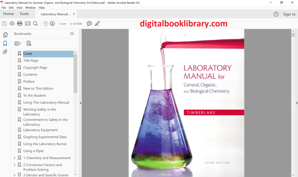 Laboratory Manual For General, Organic, And Biological Chemistry 3rd ...