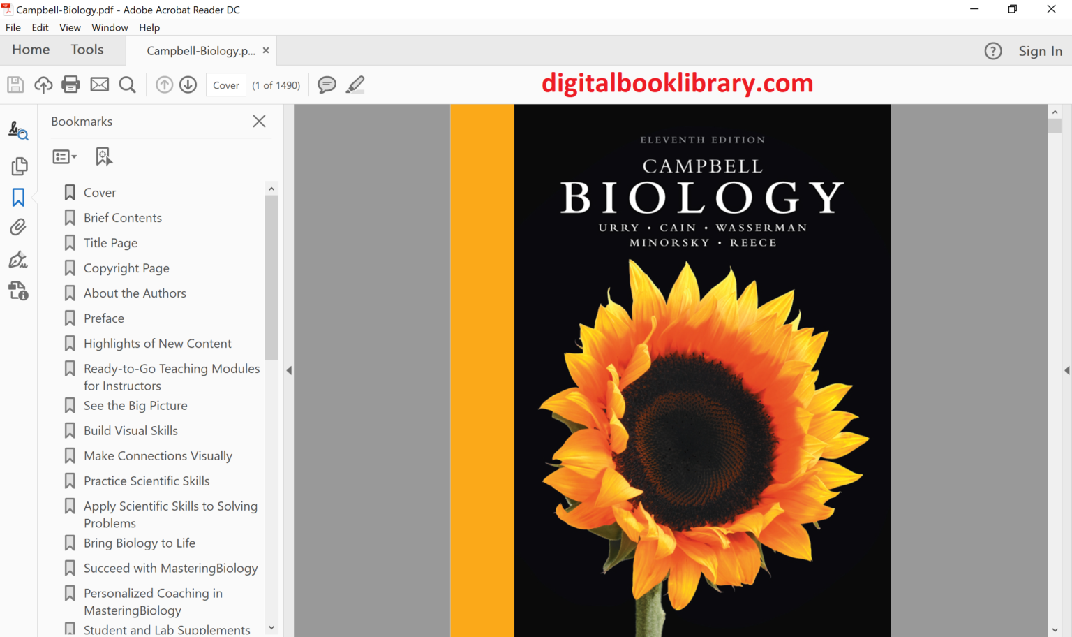 Campbell Biology 11th Edition ( PDF Version )