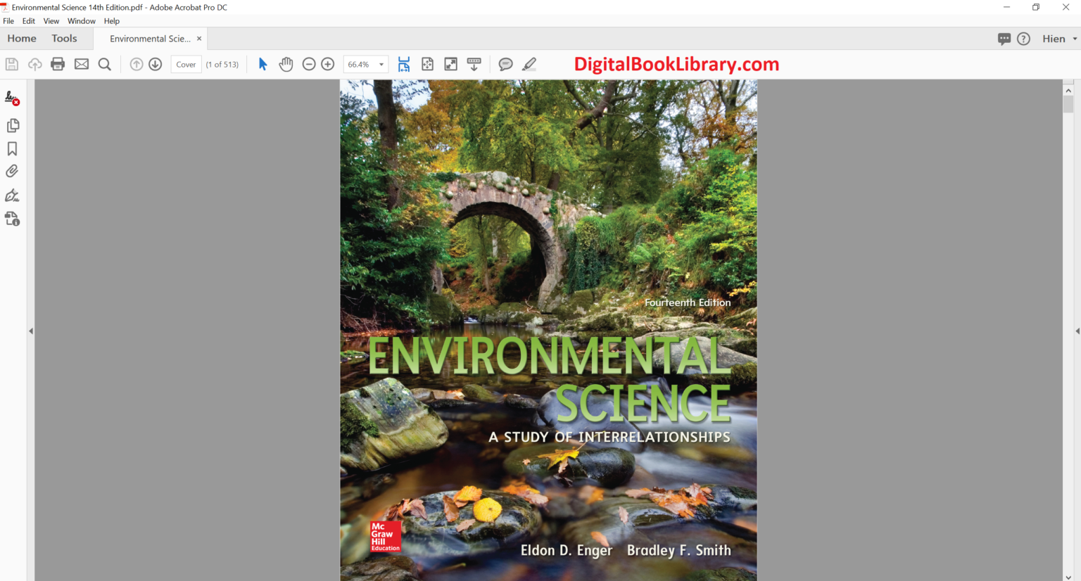 Environmental Science 14th Edition (PDF Version)